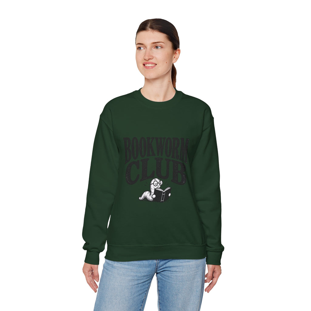 Bookworm Club Sweatshirt – Cozy Book Lover Crewneck