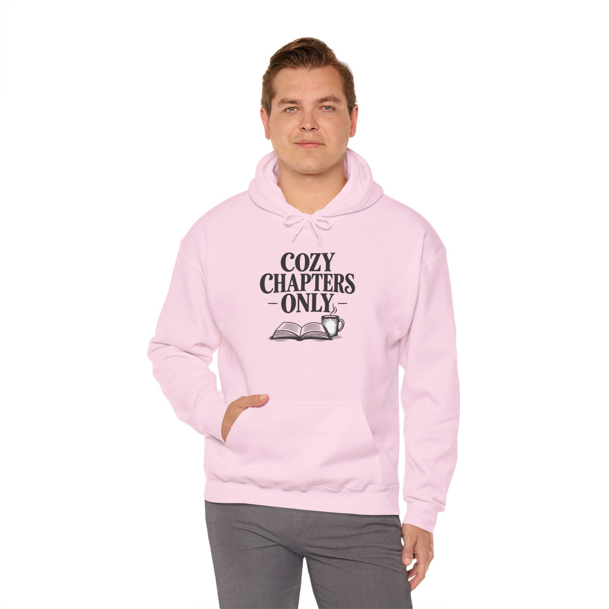 Cozy Chapters Only Hoodie – Book Lover Hooded Sweatshirt