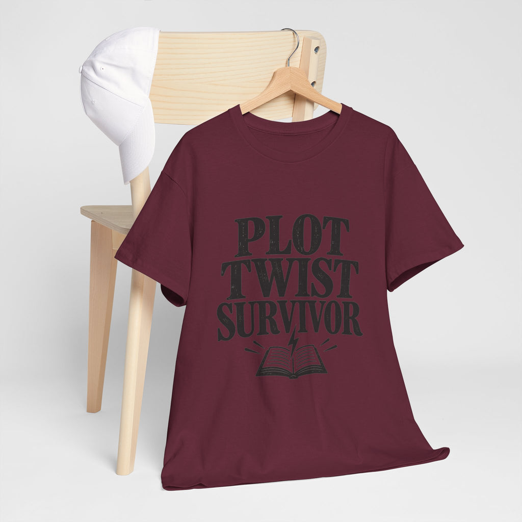 Plot Twist Survivor Book Lover T-Shirt