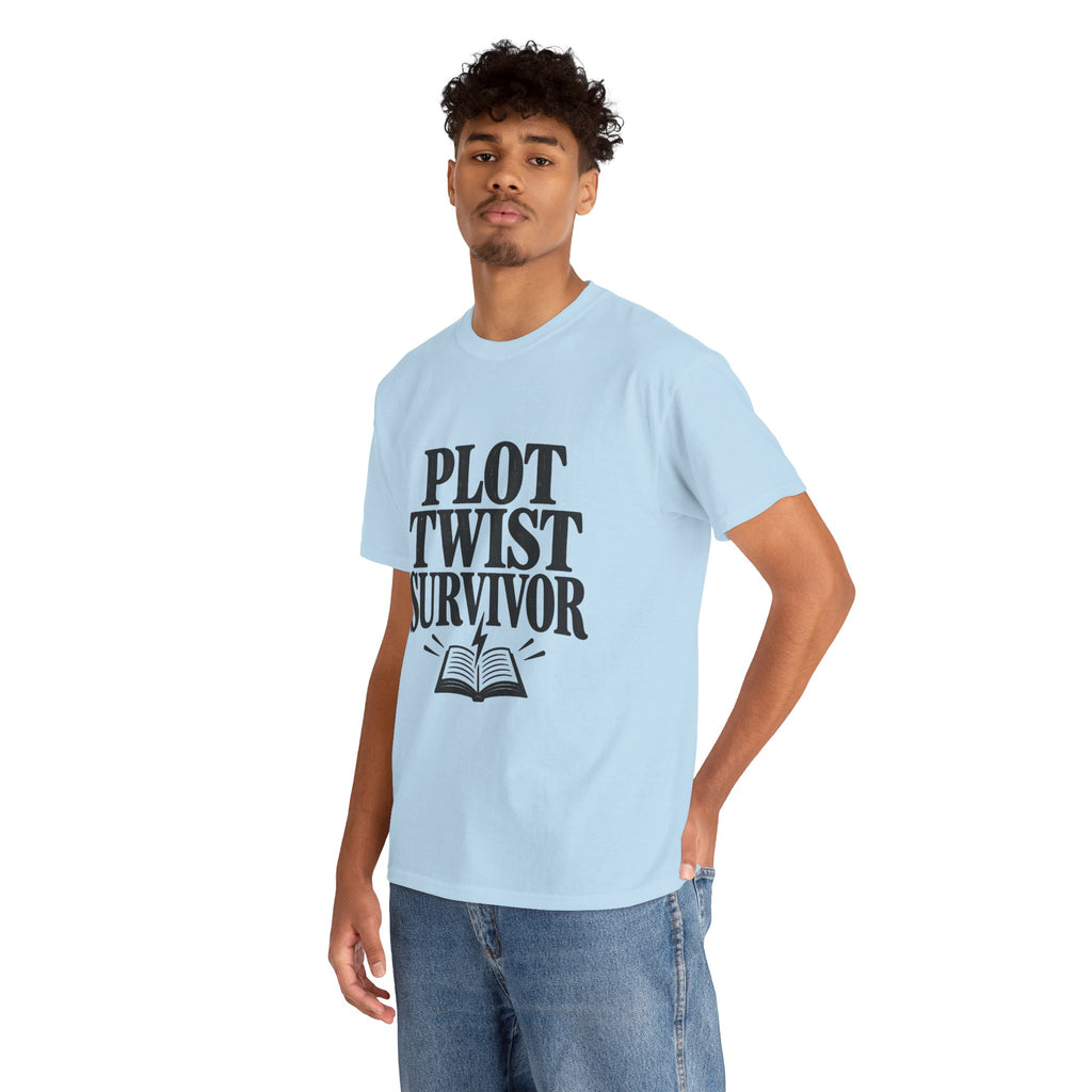 Plot Twist Survivor Book Lover T-Shirt