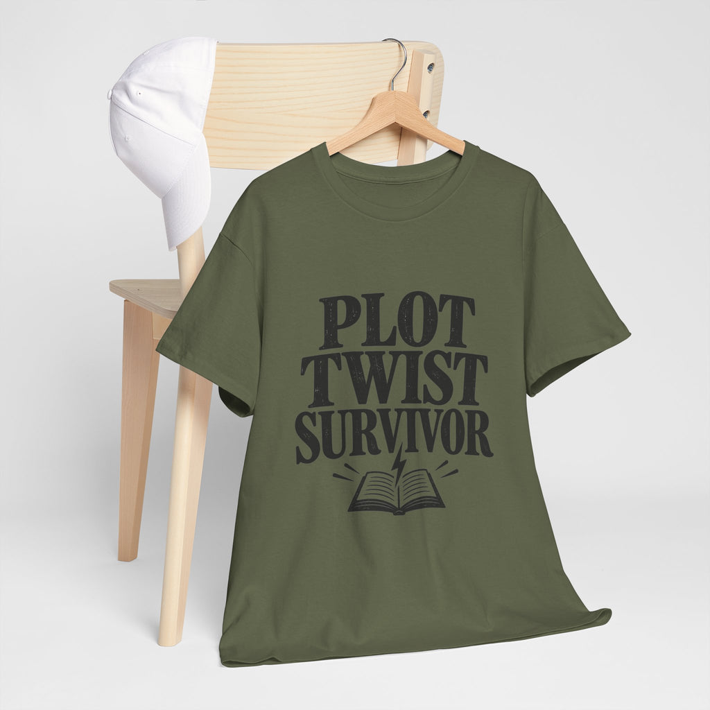 Plot Twist Survivor Book Lover T-Shirt