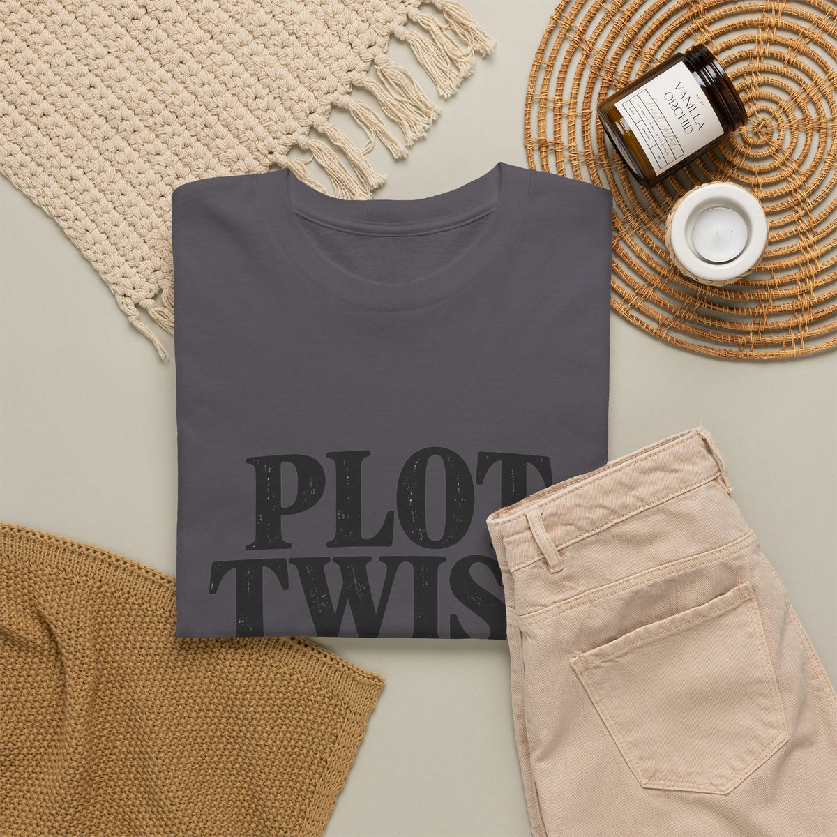 Plot Twist Survivor Book Lover T-Shirt