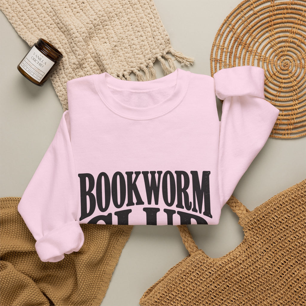 Bookworm Club Sweatshirt – Cozy Book Lover Crewneck