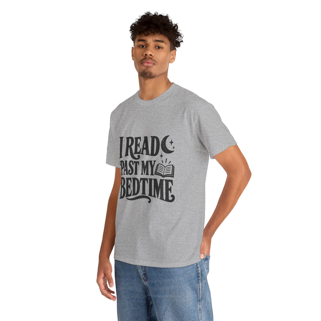 I Read Past My Bedtime Book Lover T-Shirt