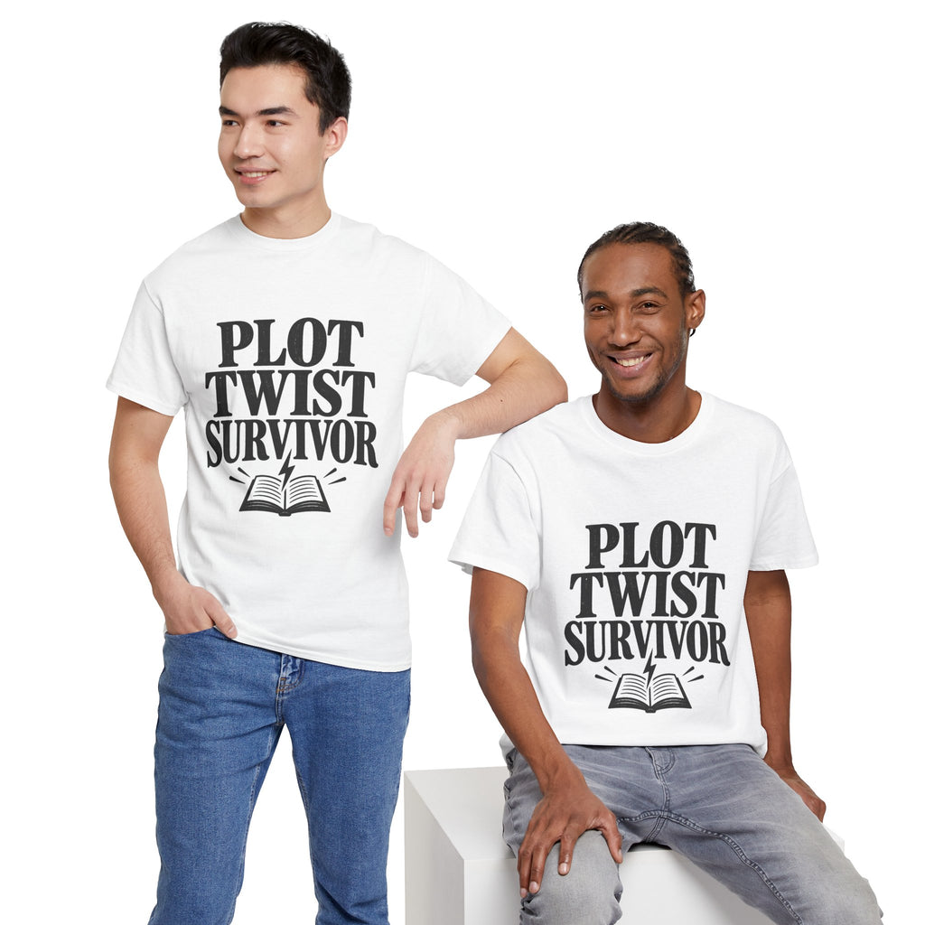 Plot Twist Survivor Book Lover T-Shirt