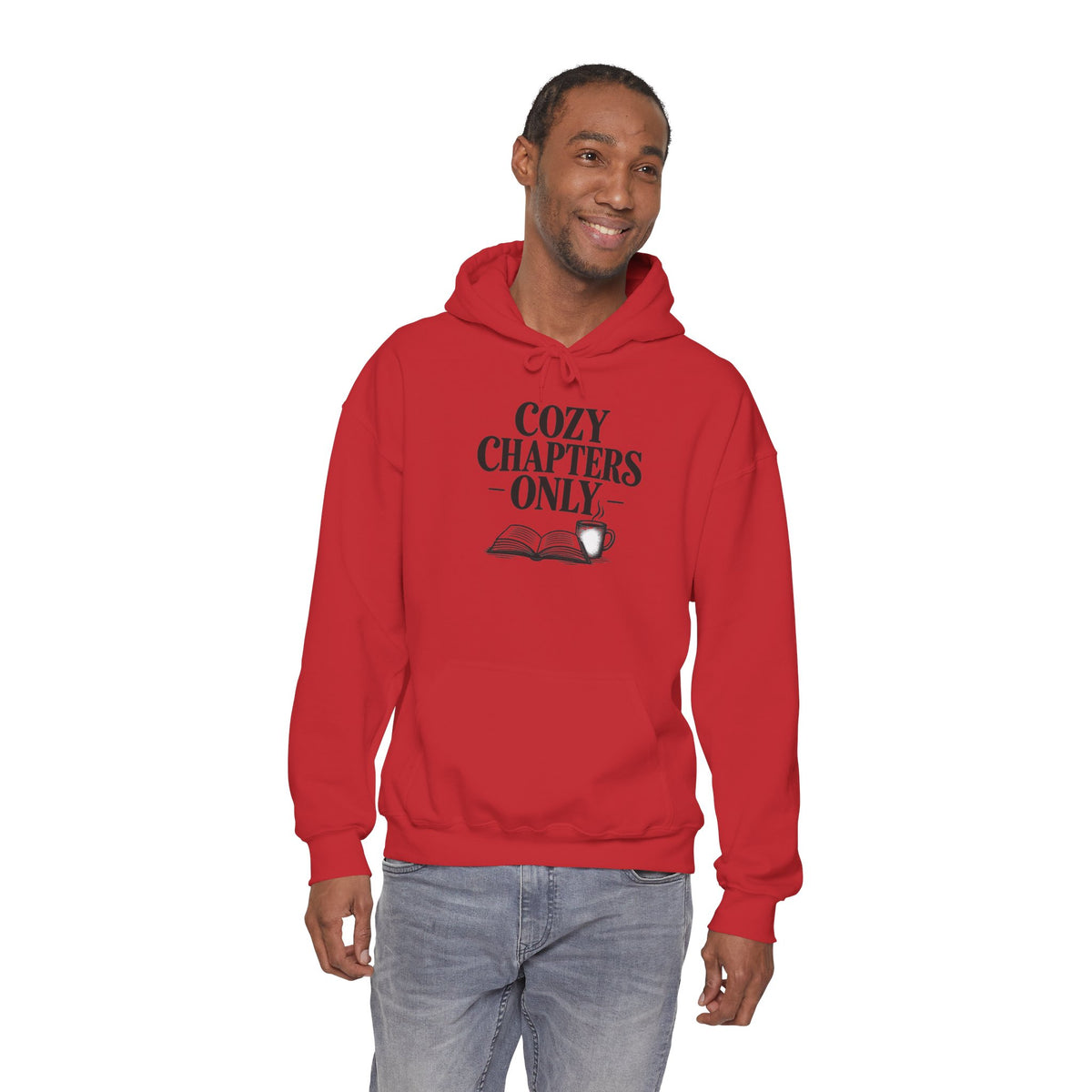 Cozy Chapters Only Hoodie – Book Lover Hooded Sweatshirt