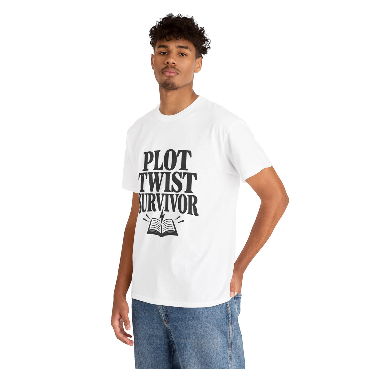 Plot Twist Survivor Book Lover T-Shirt