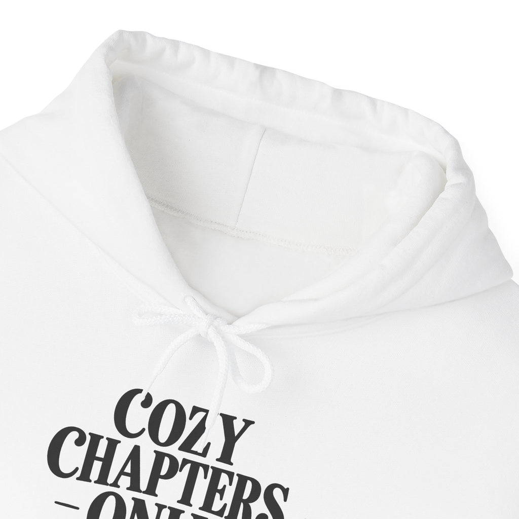 Cozy Chapters Only Hoodie – Book Lover Hooded Sweatshirt