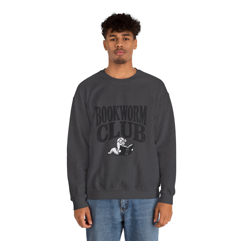 Bookworm Club Sweatshirt – Cozy Book Lover Crewneck